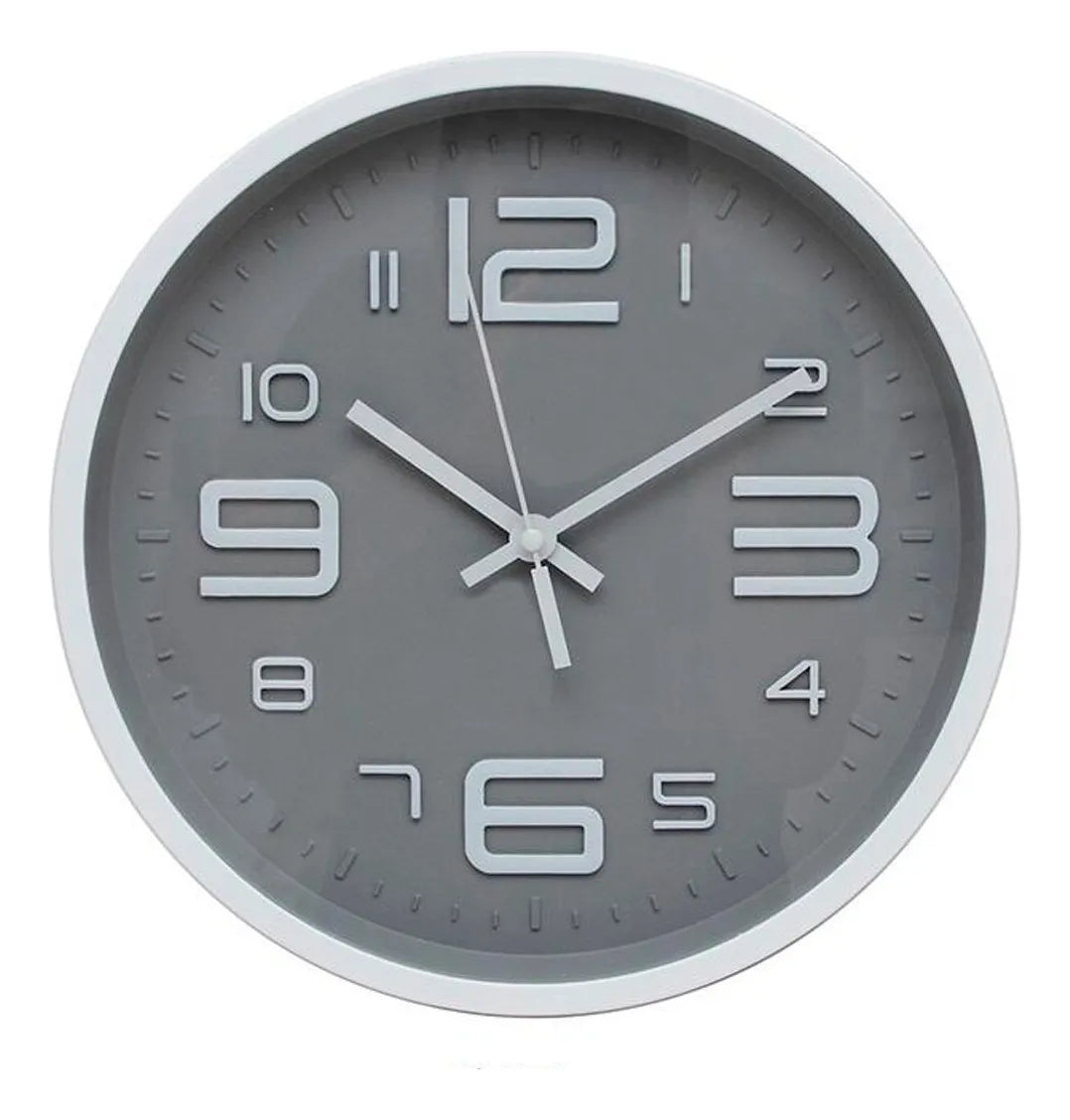 Reloj De Pared Moderno Clasico Minimalista Grande Quartz - 29997.00